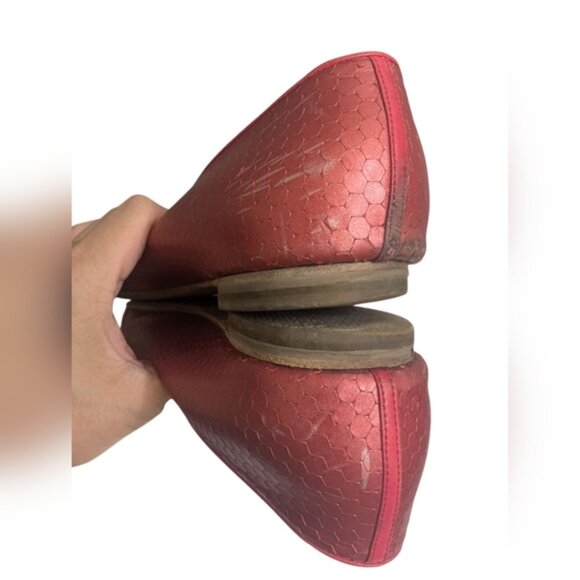 Salvatore Ferragamo Light Red/Pink Flats US 9 - Picture 14 of 16